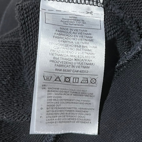 Adidas Originals Black Hoodie | Men's XS - Picture 6 of 7